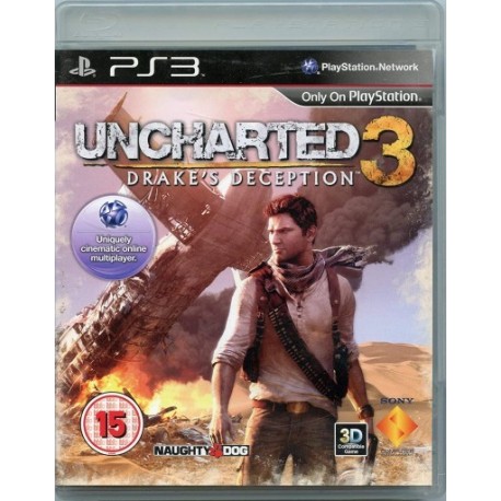 Uncharted 3 Drake's Deception PS3 używana ENG
