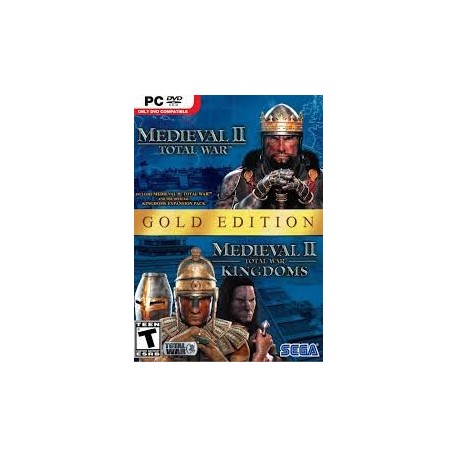 Medieval II Total War + Kingdoms Gold Edition PC używana ENG