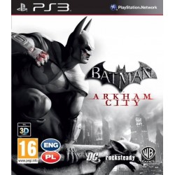 Batman Arkham City PS3 używana PL