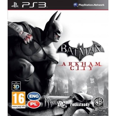 Batman Arkham City PS3 używana PL